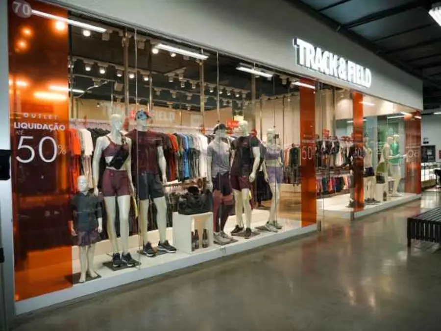 Loja Track&Field no BH Outlet