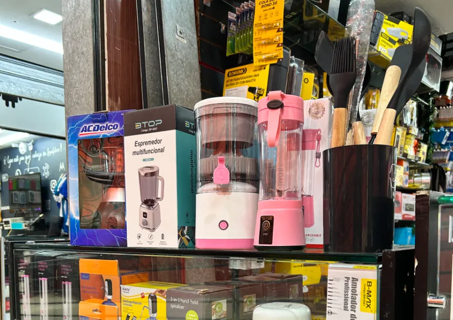 Utilidades domésticas na loja
